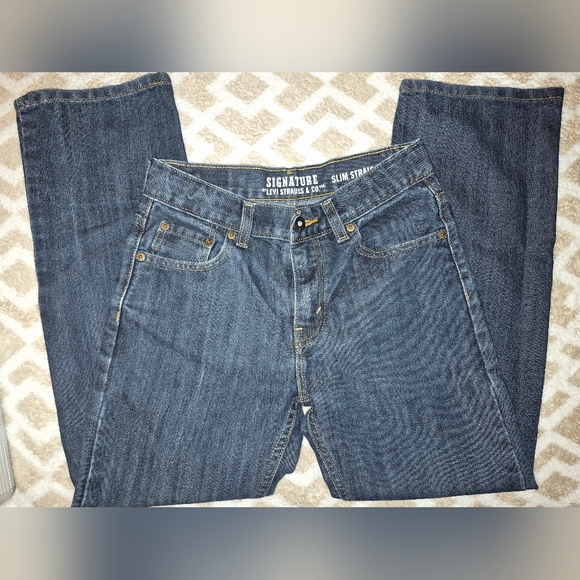 Signature by Levi Strauss Other - Boys 14 Signature by Levi Strauss Denim Slim Straight Jeans
